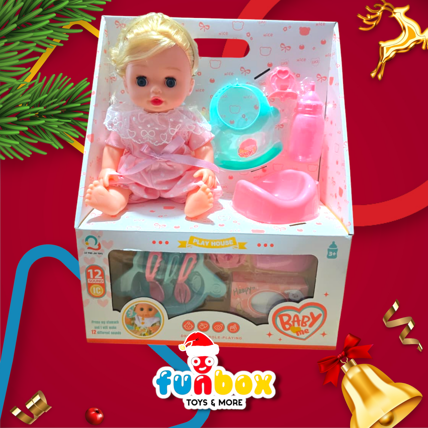 Playhouse Baby Doll – 12 Sounds of Joy!
