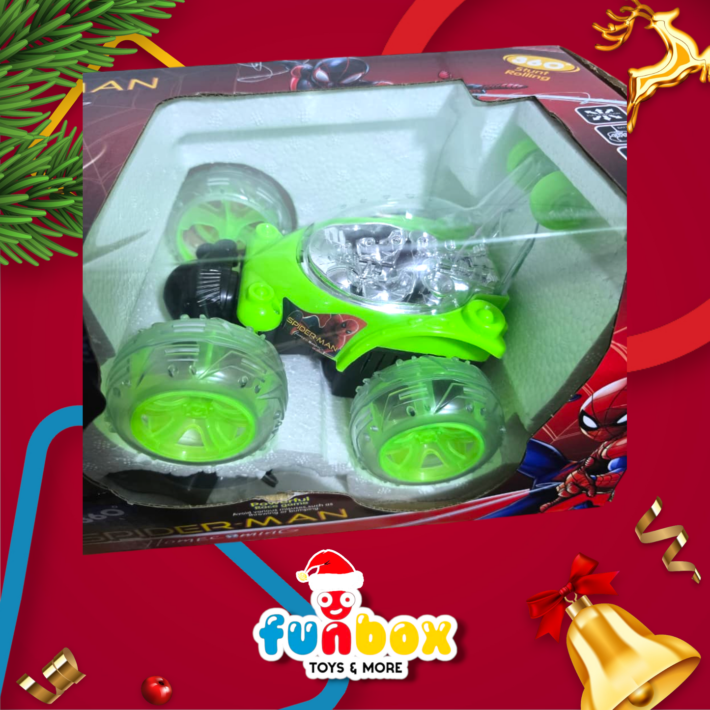 Spiderman Homecoming Car – Action-Packed Remote Fun