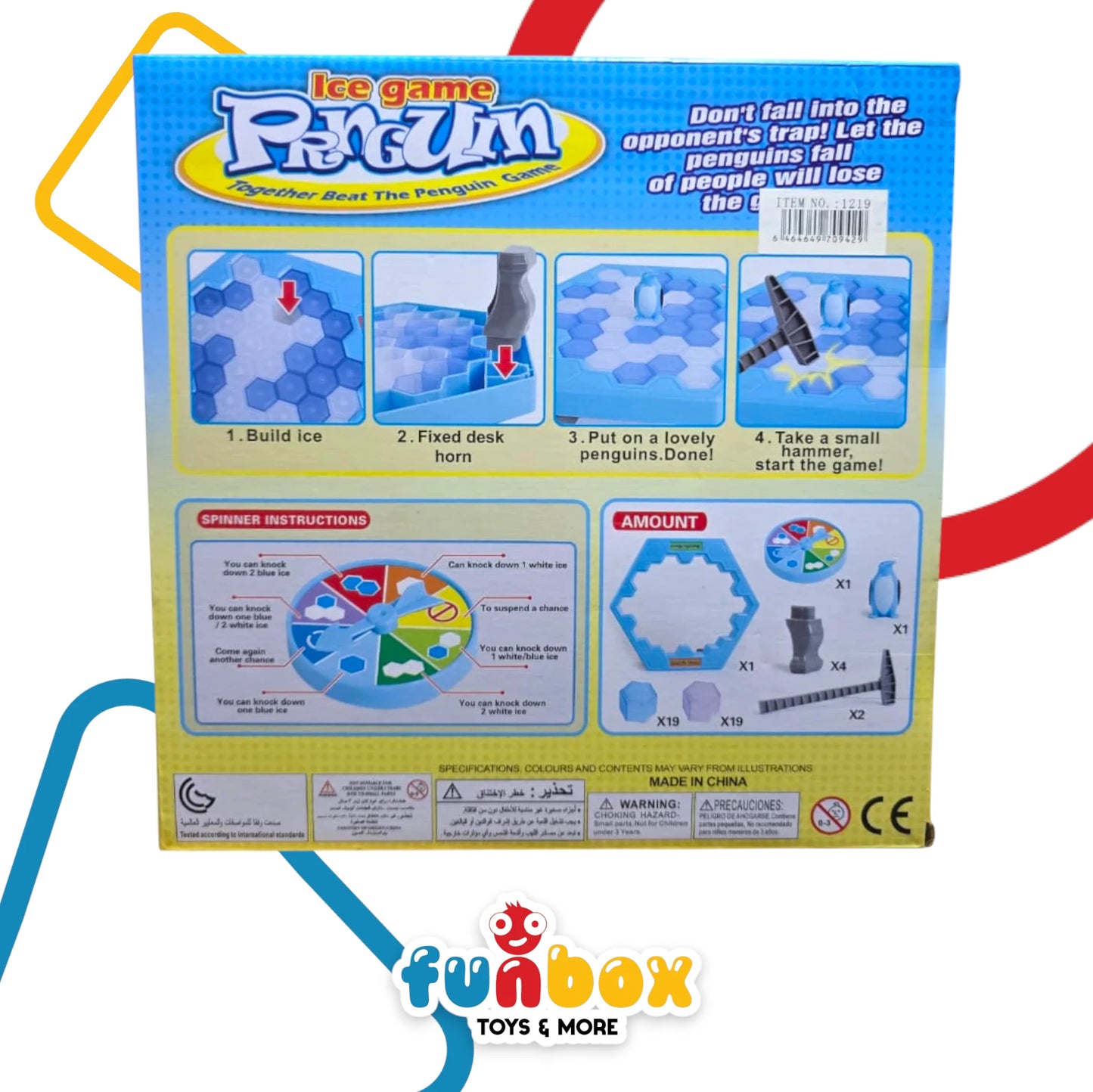 Ice Game Penguin – Tap & React Challenge for Kids