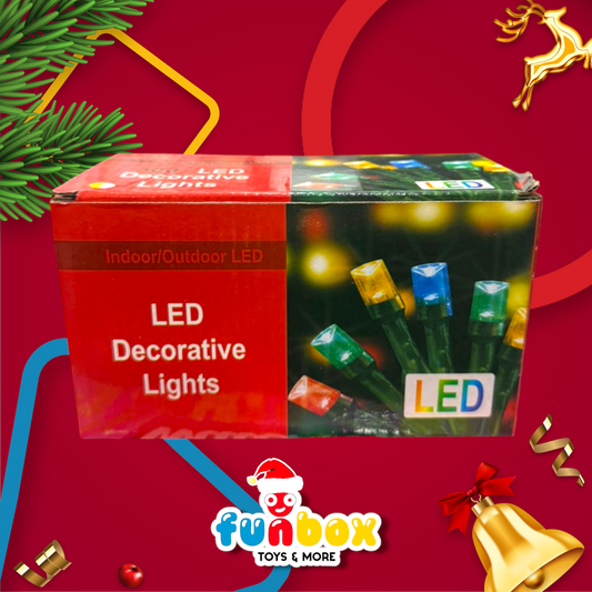 200 LED Decorative Lights – Multicolor Magic for Every Space!
