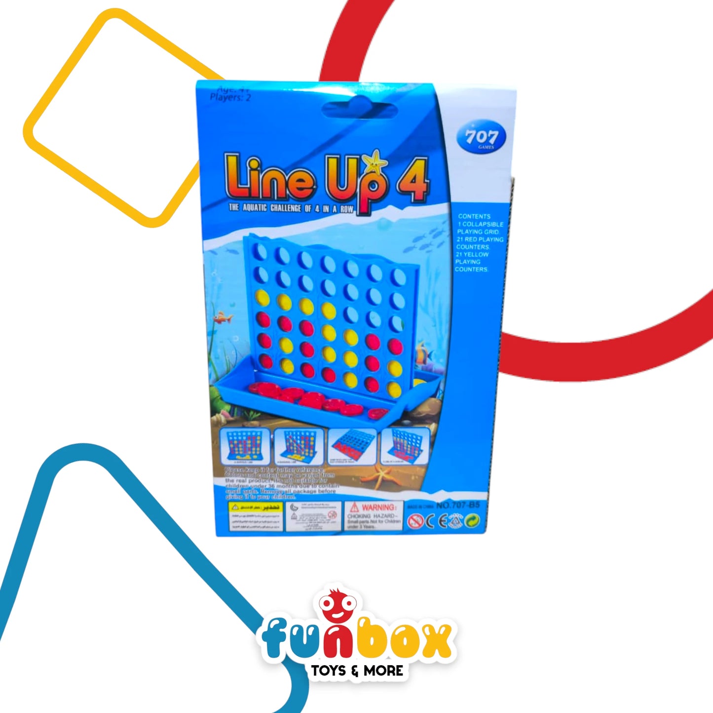 Lineup 4 Game – 707 Games Edition 4 in a Row