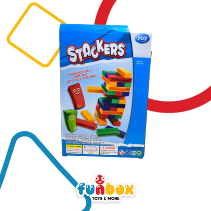 Stackers – 707 Games Edition for Creative Building & Playful Learning