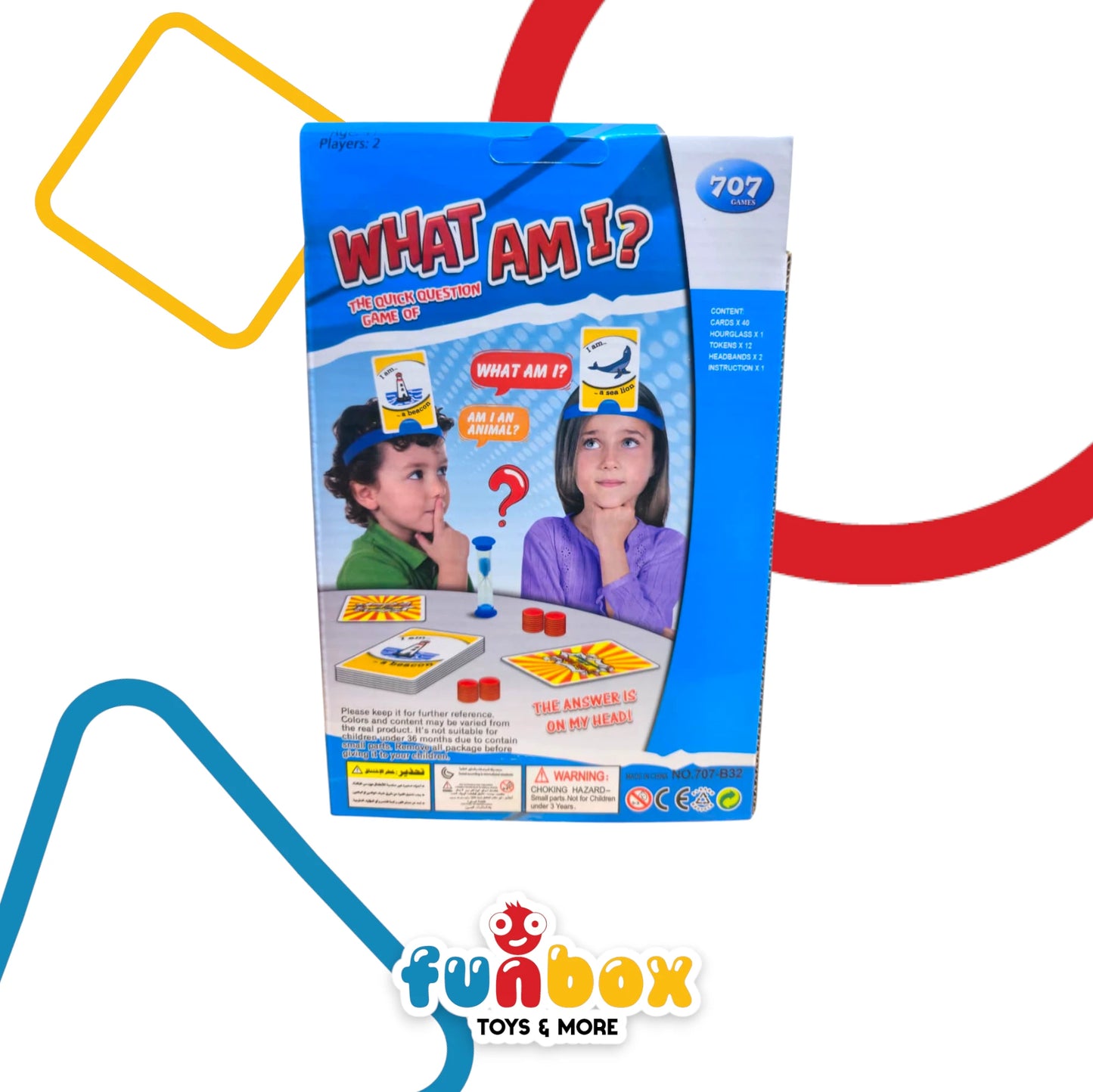 What Am I? – Quick Question Headband Game by 707 Games