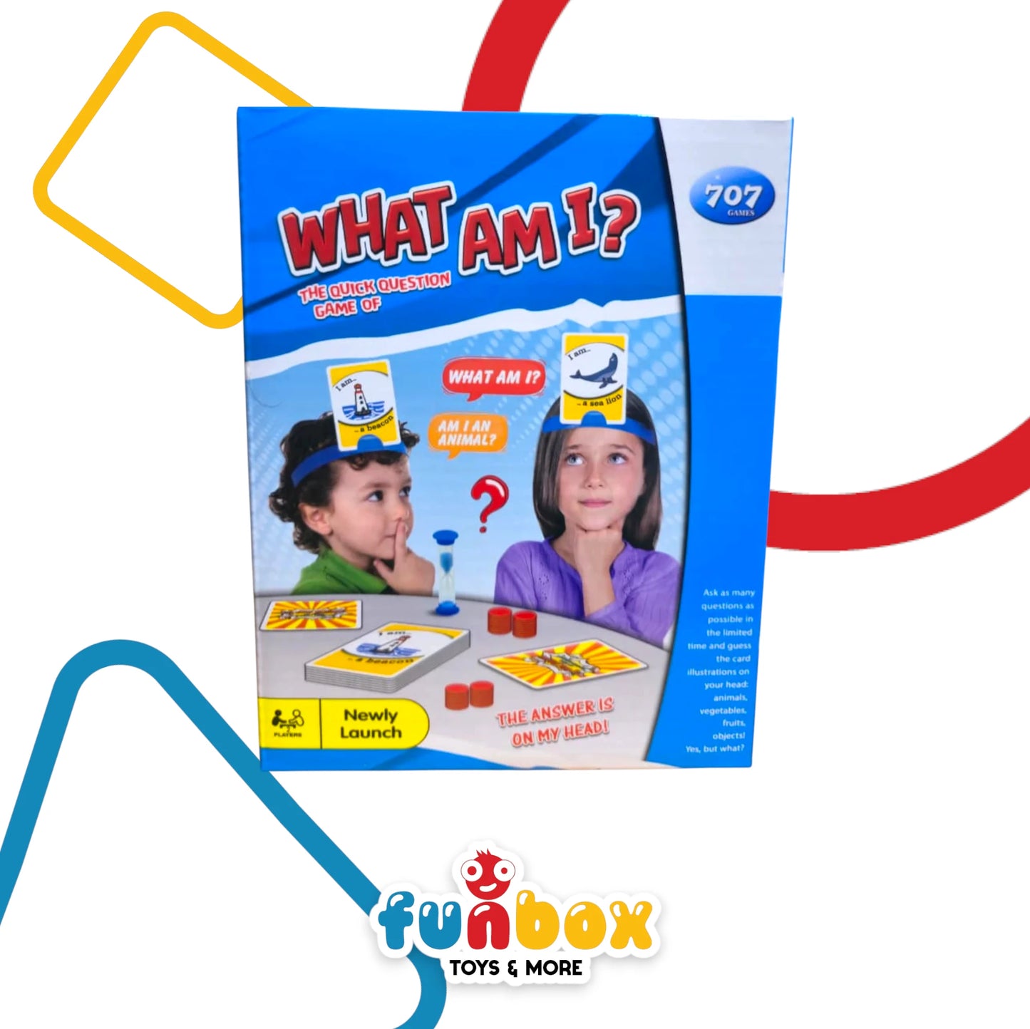 What Am I? – Quick Question Headband Game by 707 Games