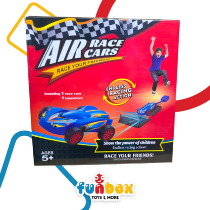 Air Rac Cars – Foam-Powered Racing Set with Launcher