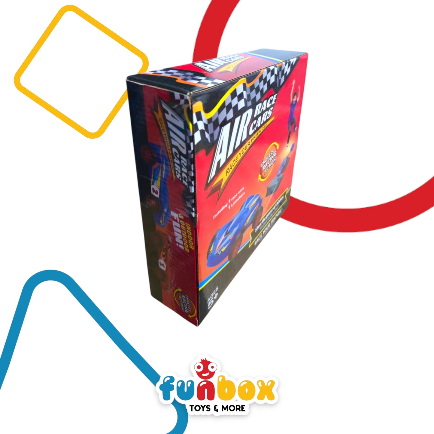 Air Rac Cars – Foam-Powered Racing Set with Launcher