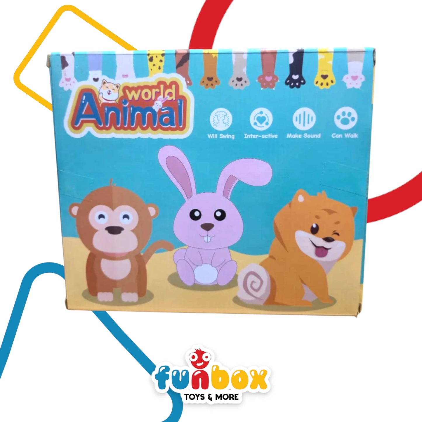 Animal World Plush Toy – Interactive Walking & Sound Companion