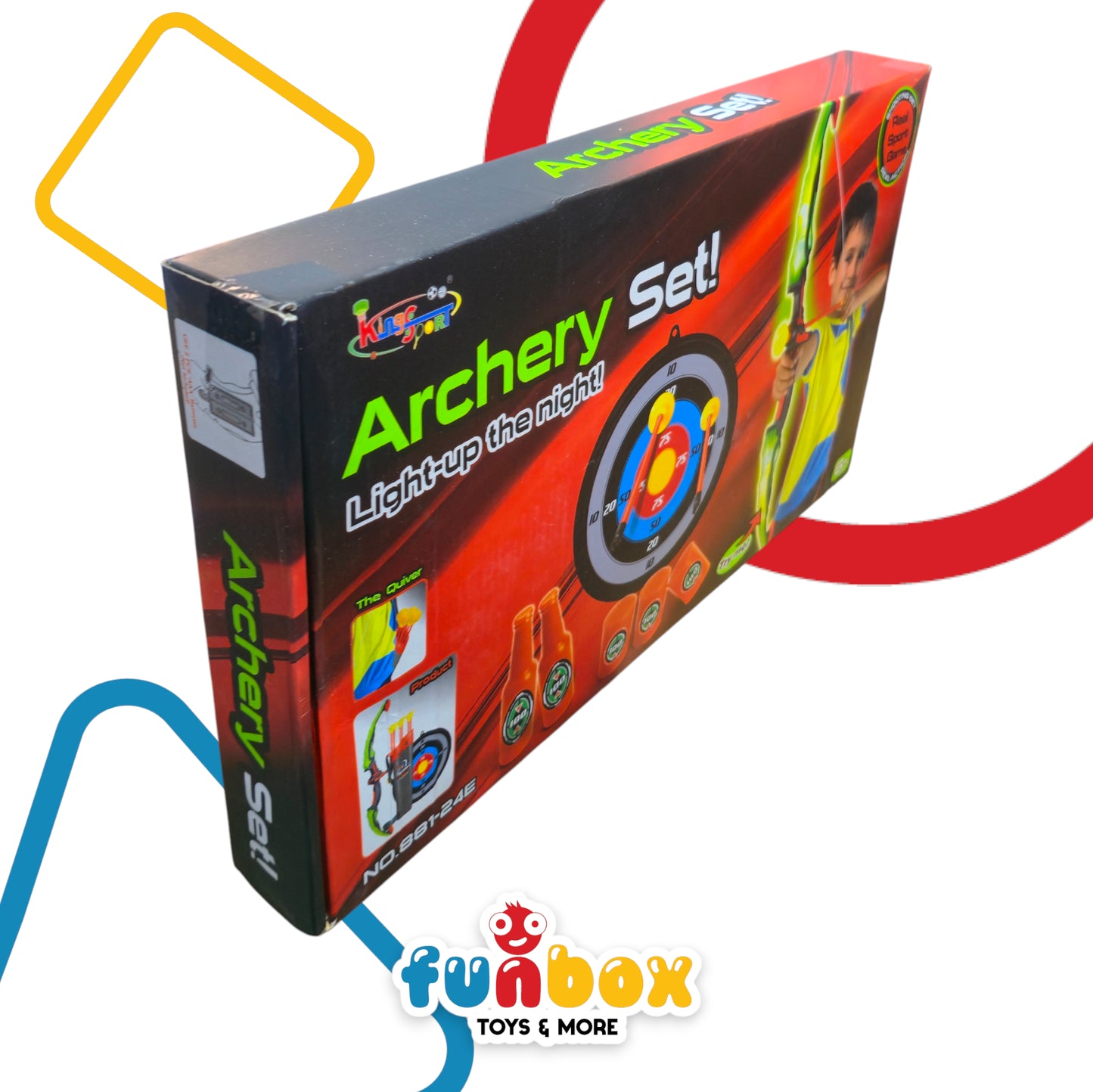 Archery Set – Light-Up Night Fun