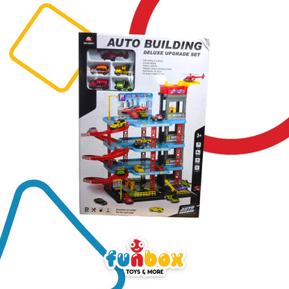 Large Parking Lot – Auto Building Deluxe Upgrade Set for Creative Play
