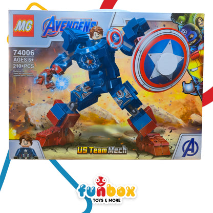 Avengers Robot Captain America – Build & Play Set