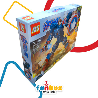 Avengers Robot Captain America – Build & Play Set