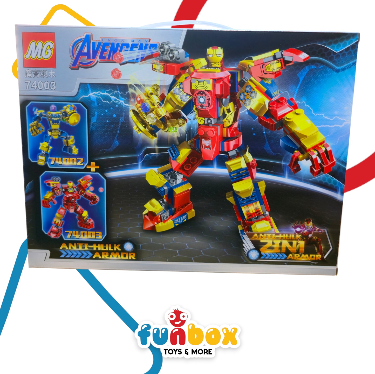 Avengers – Iron Man Robot Building Set