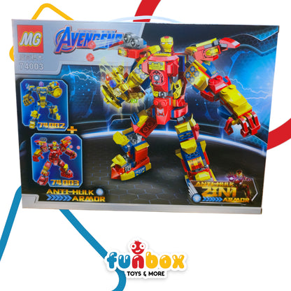Avengers – Iron Man Robot Building Set