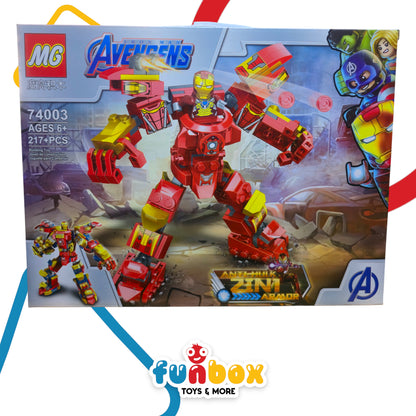 Avengers – Iron Man Robot Building Set