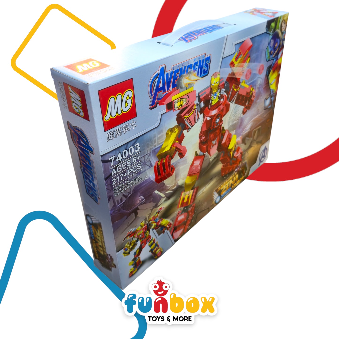 Avengers – Iron Man Robot Building Set