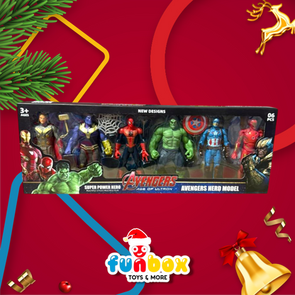 Avengers: Age of Ultron – 6 Super Power Heroes!