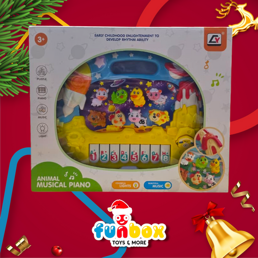 Musical Animal Piano – Light-Up Learning Fun