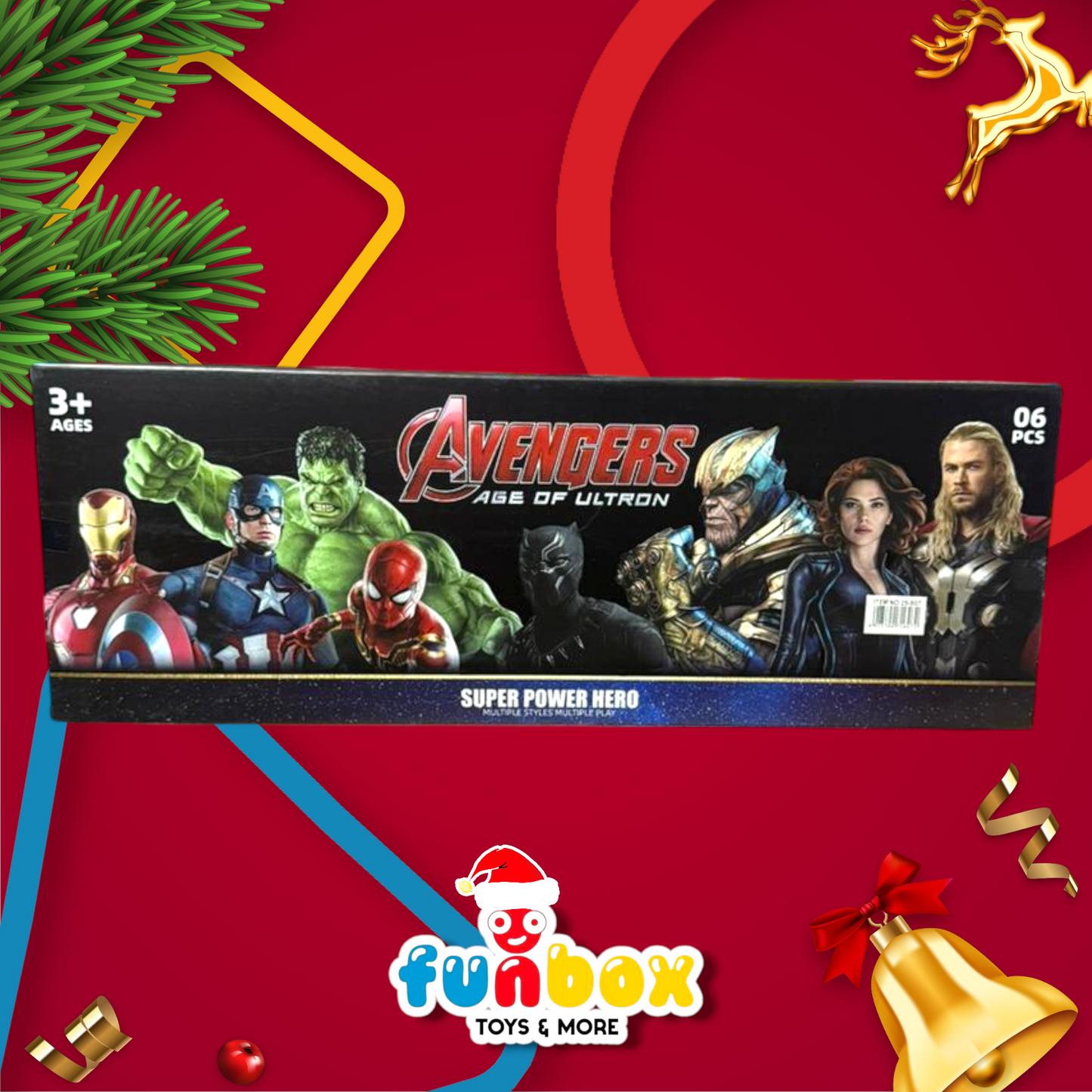Avengers: Age of Ultron – 6 Super Power Heroes!