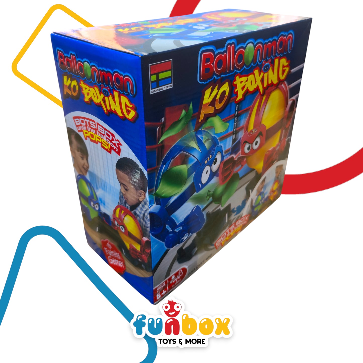 Balloon Man Boxing – 2-Player Pop Challenge