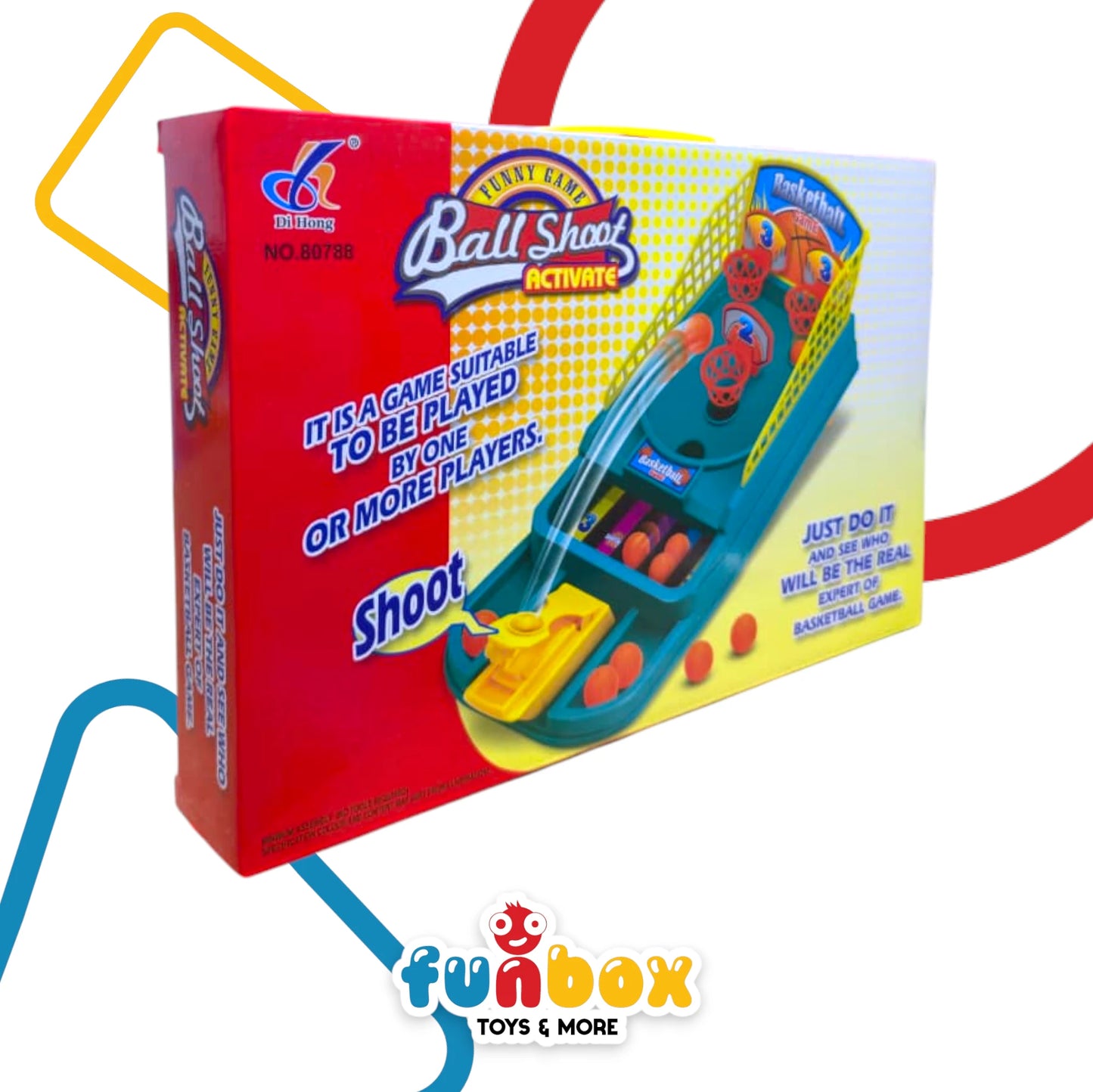 Ball Shoot Activate – Mini Basketball Game for One or More Players