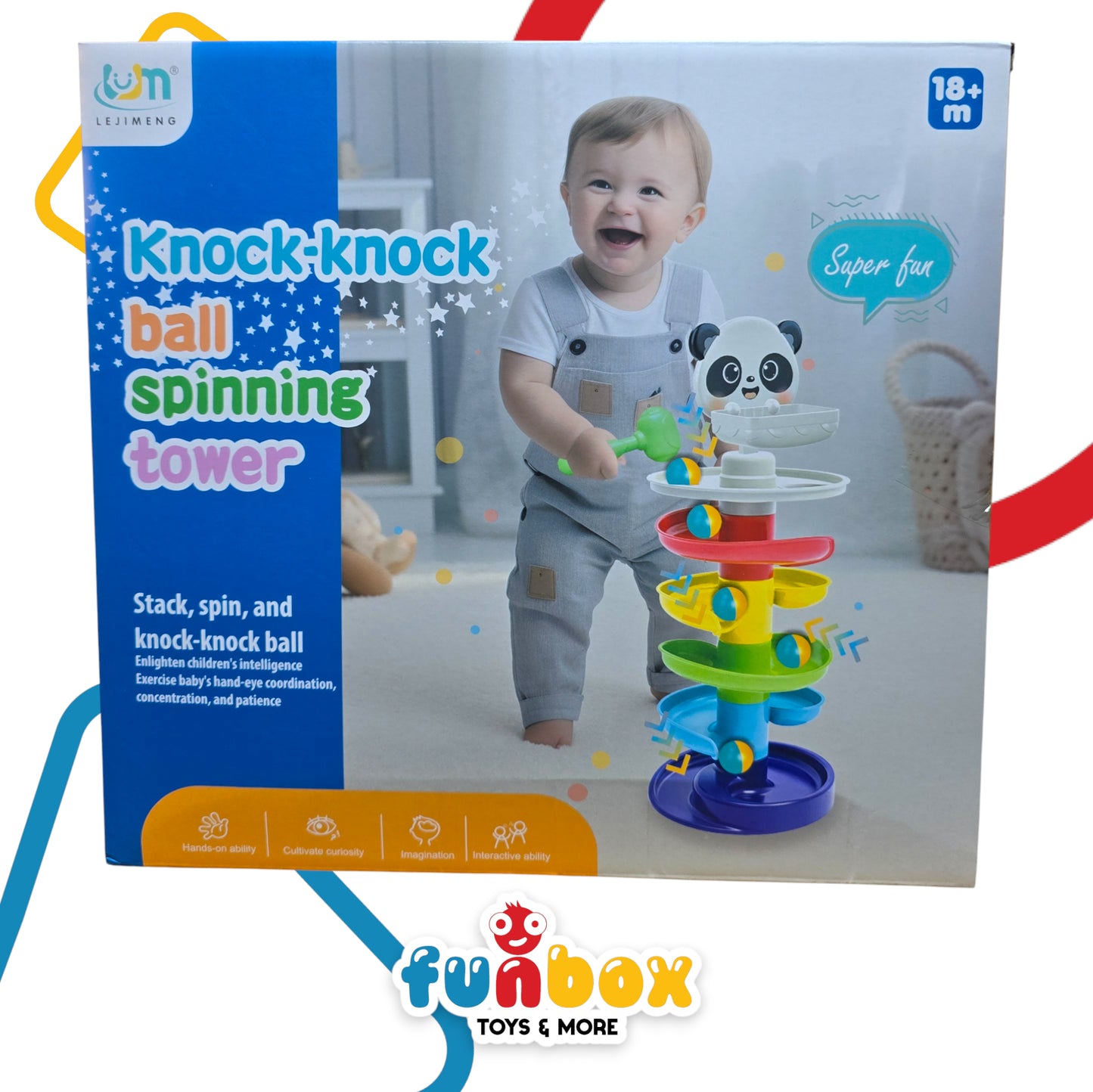 Ball Tower – Knock Knock Spinning Playset