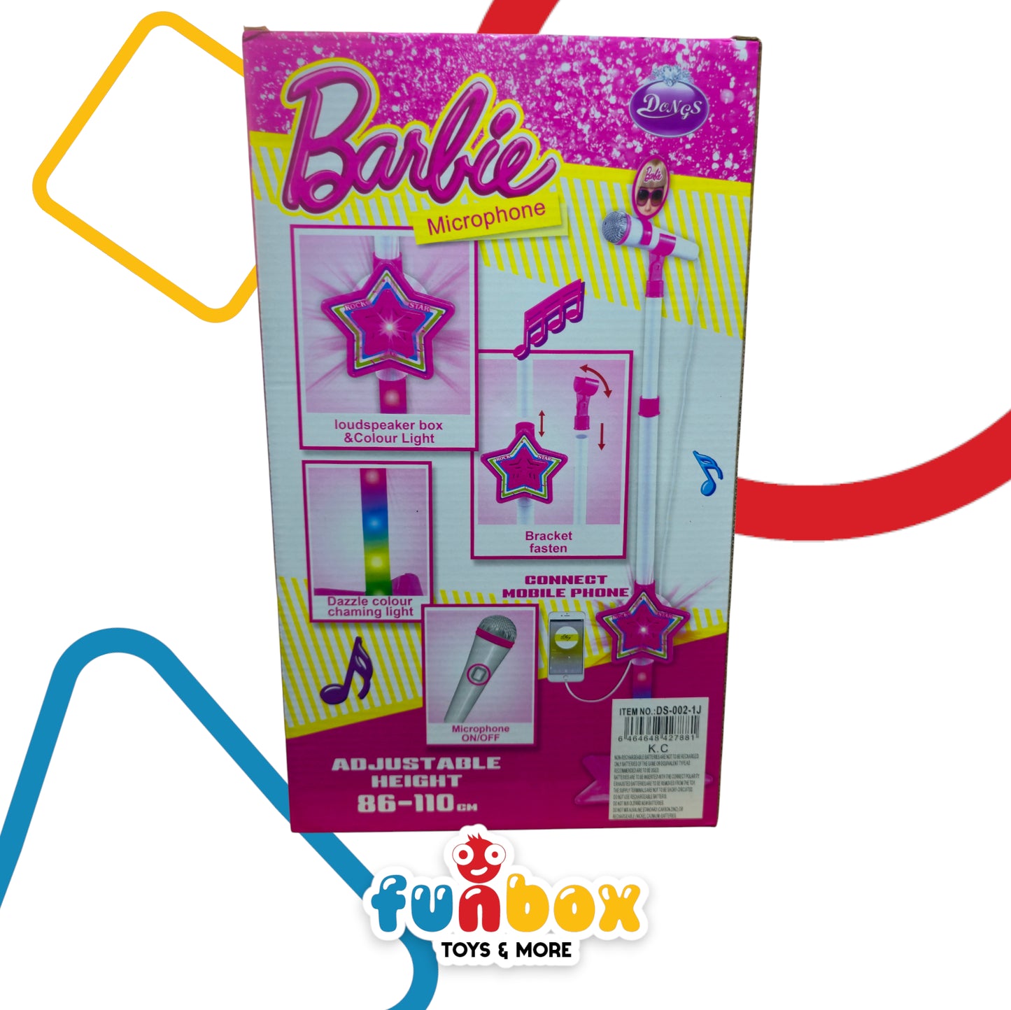 Barbie Microphone – Light & Sound Singing Set