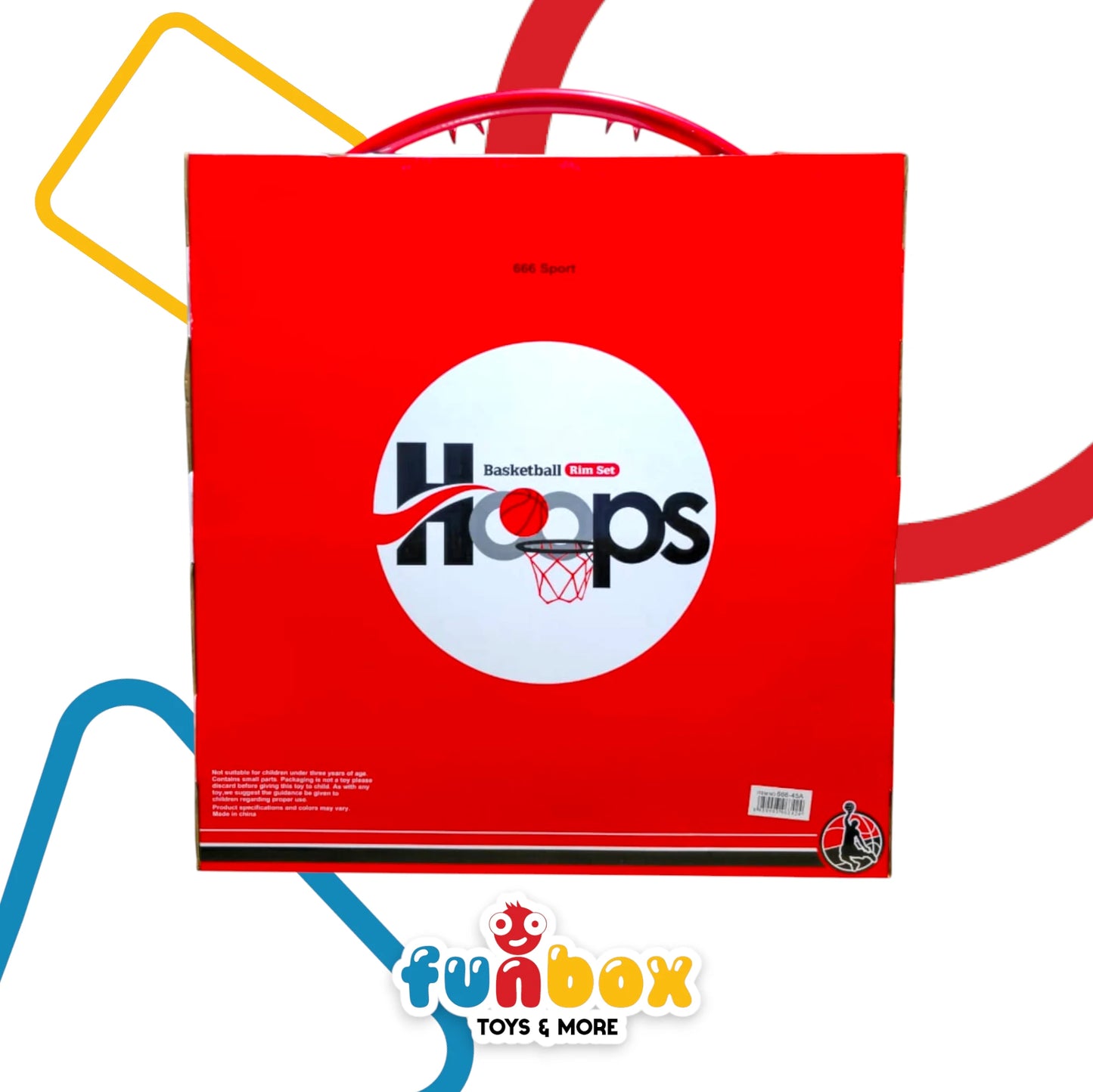 Basketball Rim Set – 1:1 Scale Single Edition for Active Kids