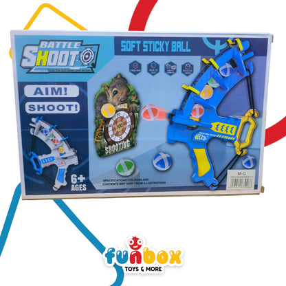 Battle Shoot Blaster Toy – Soft Ball Shooter