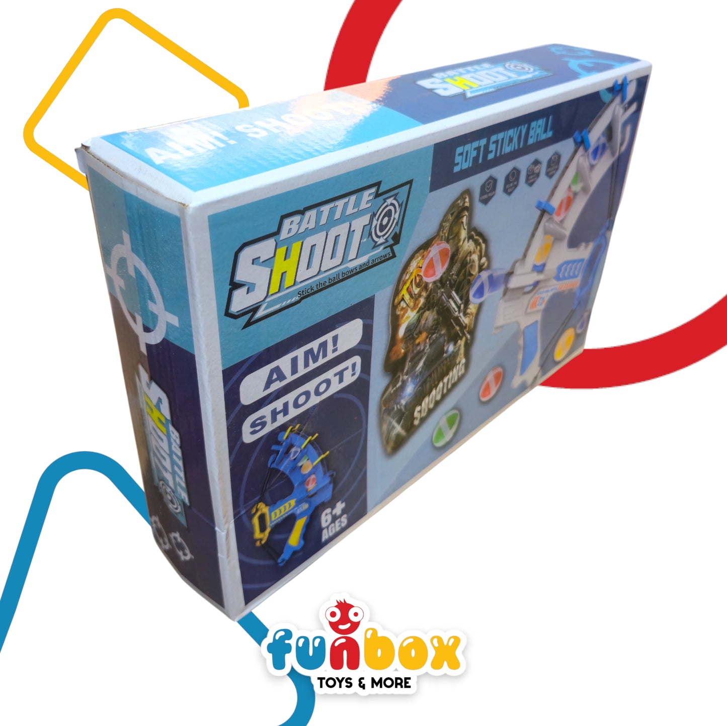 Battle Shoot Blaster Toy – Soft Ball Shooter