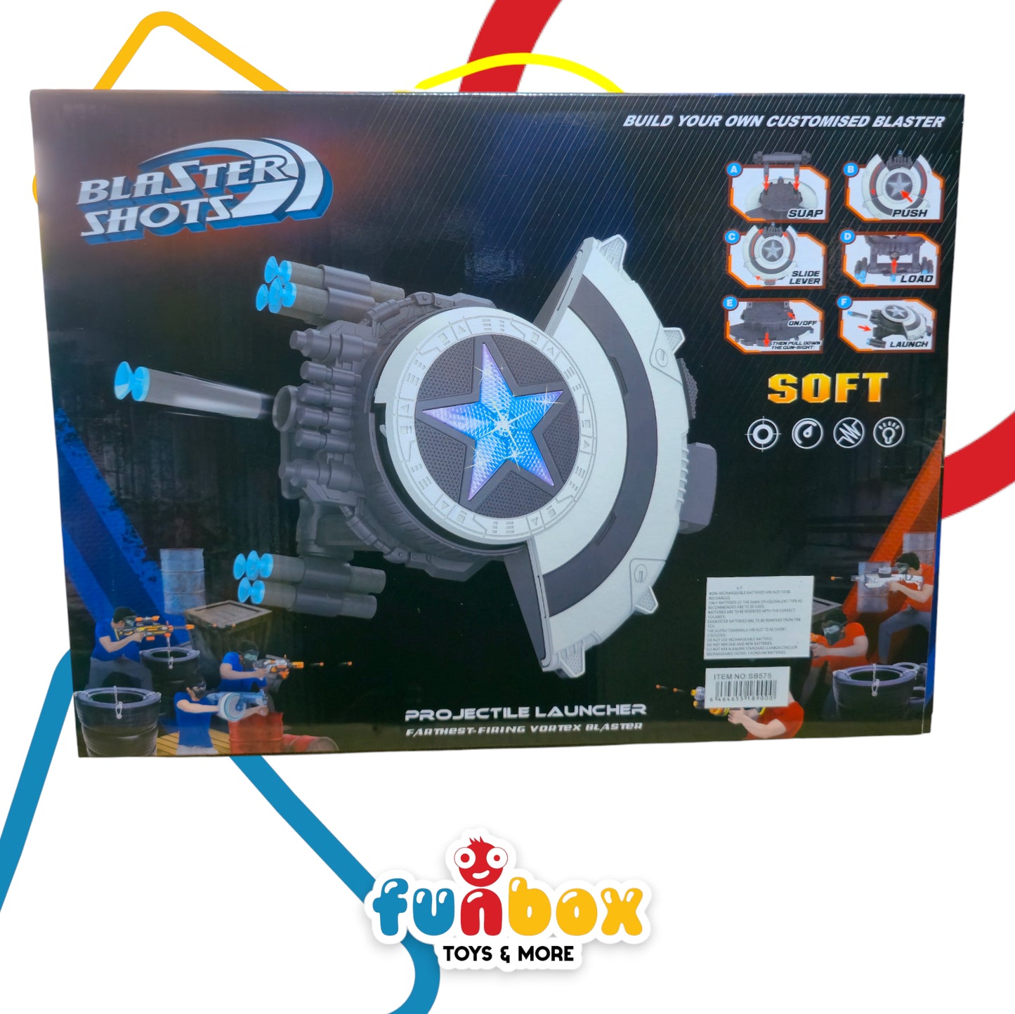 Blaster Shots – Soft Projectile Launcher Set