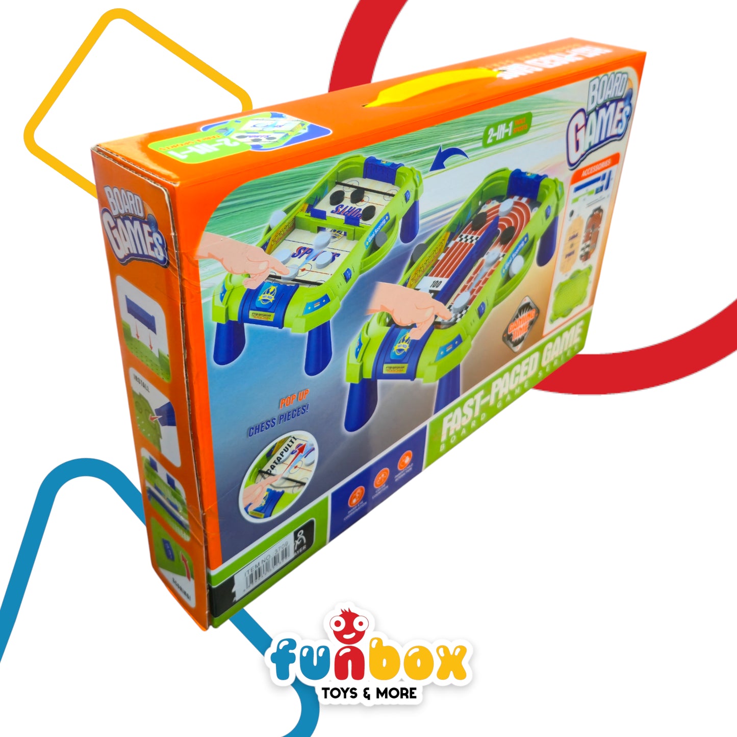 Board Games – 2-in-1 Fast-Paced Adventure