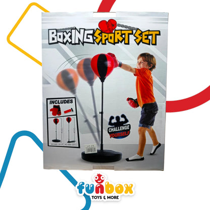 Boxing Sport Set – 120 cm Challenge Edition with Gloves Included