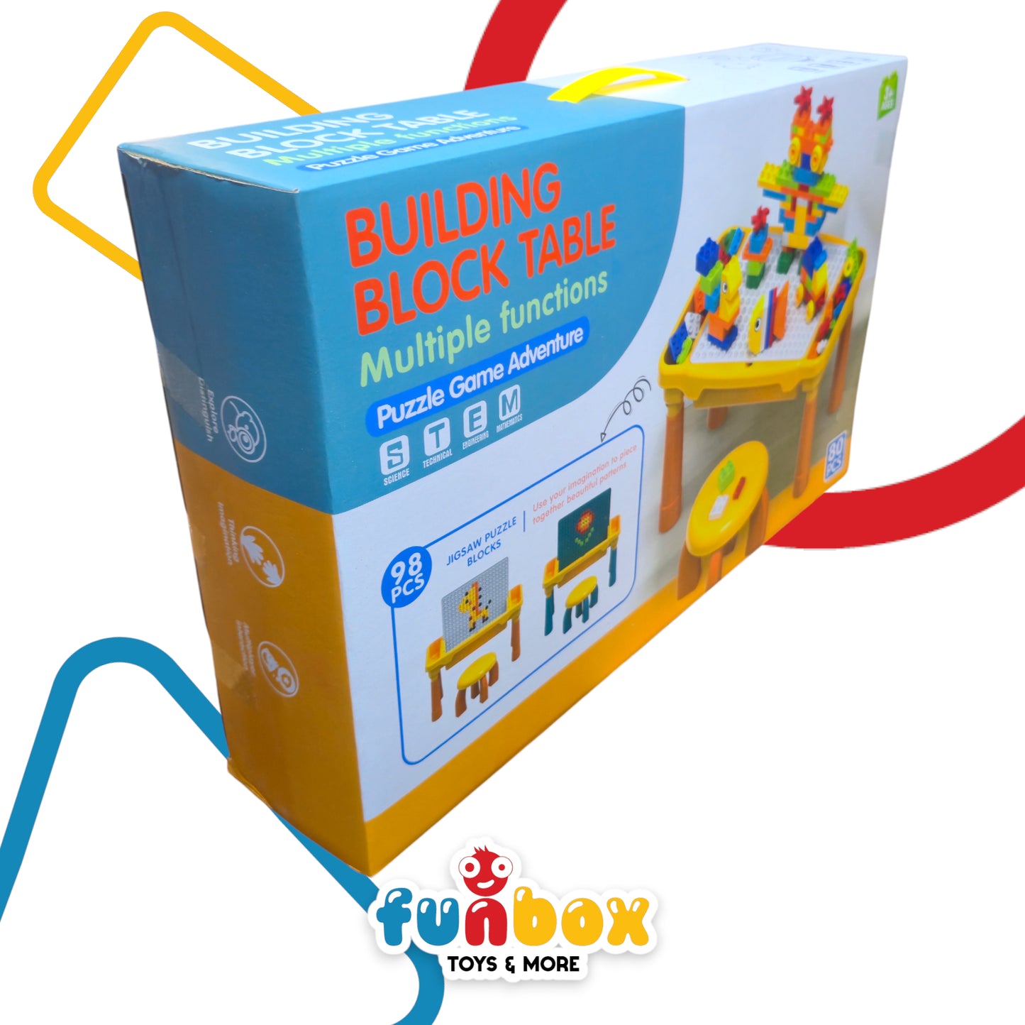 Building Blocks Table – Multi-Function Puzzle Adventure