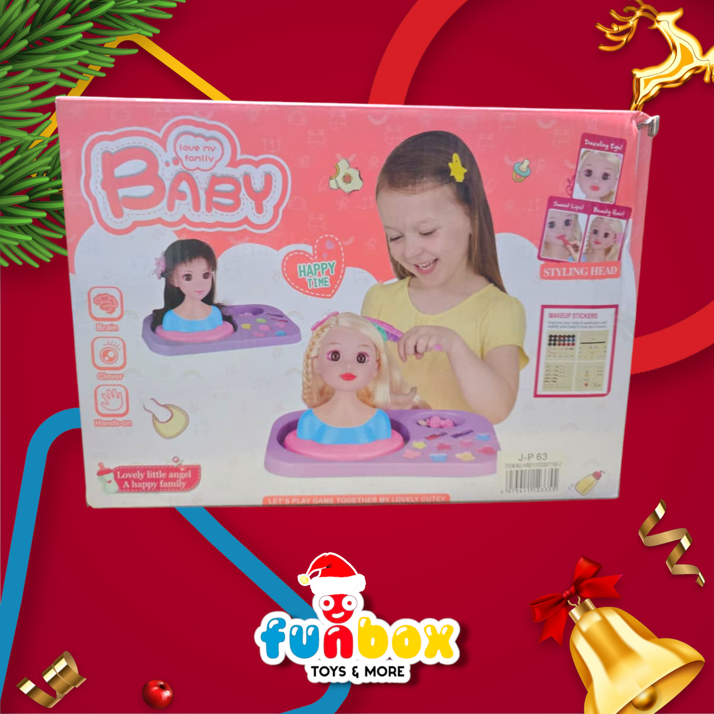 Barbie Head Styling Set – Imaginative Beauty Fun