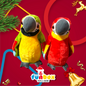 Big Plush Parrot – Your Colorful Cuddly Friend!