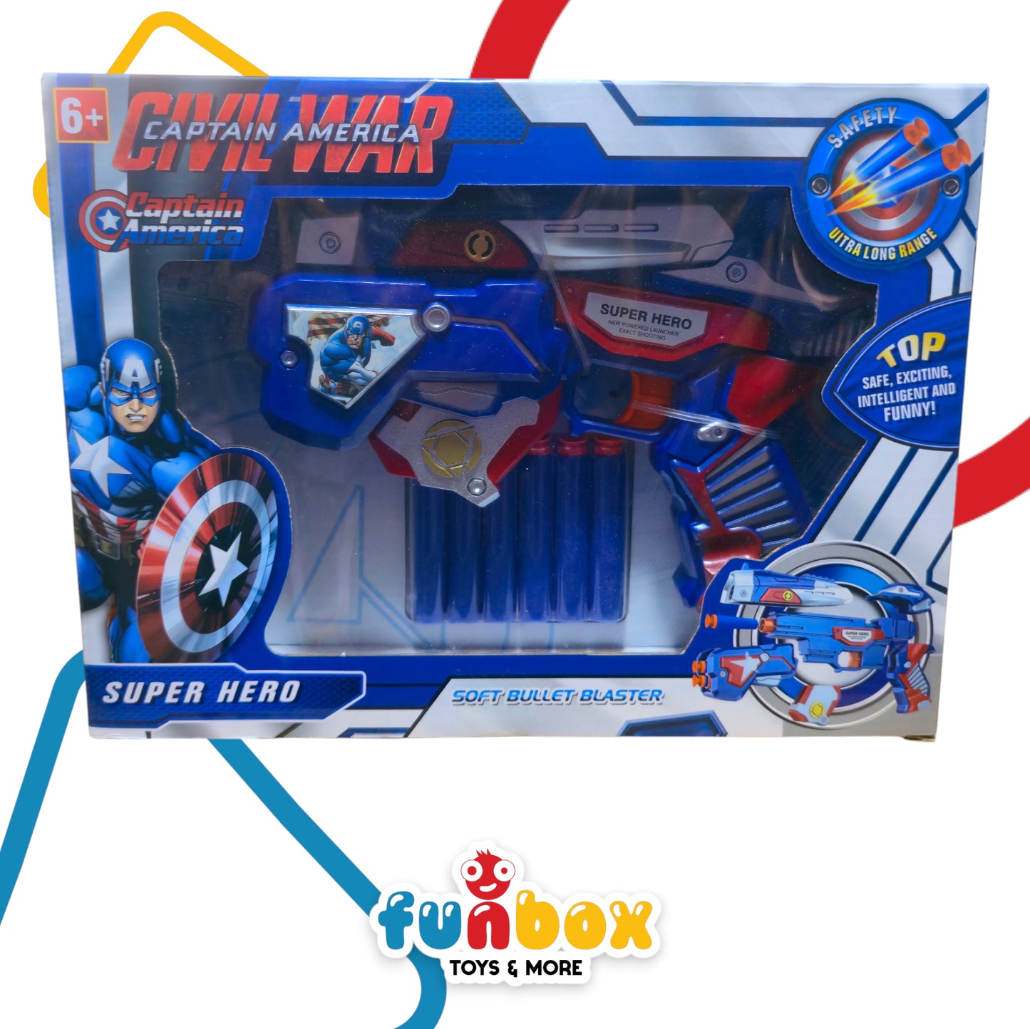 Super Hero Gun – Captain America Blaster