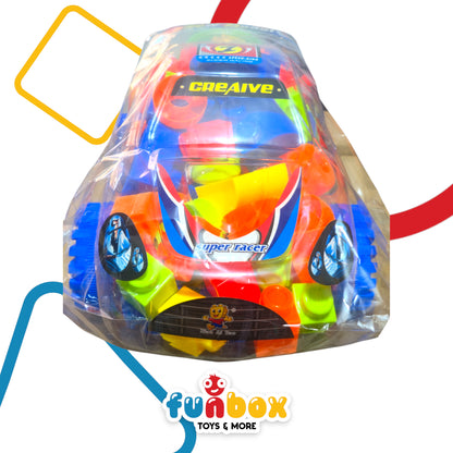 Super Racer Car Blocks – Creative Building Set