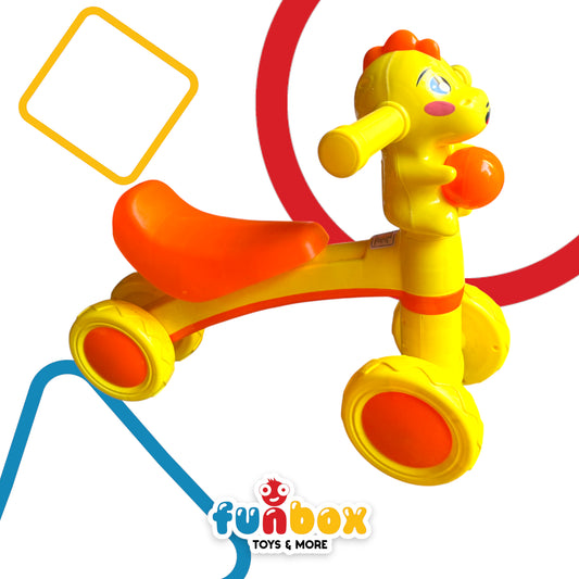 Cartoon Scooter – Multicolored Fun Ride