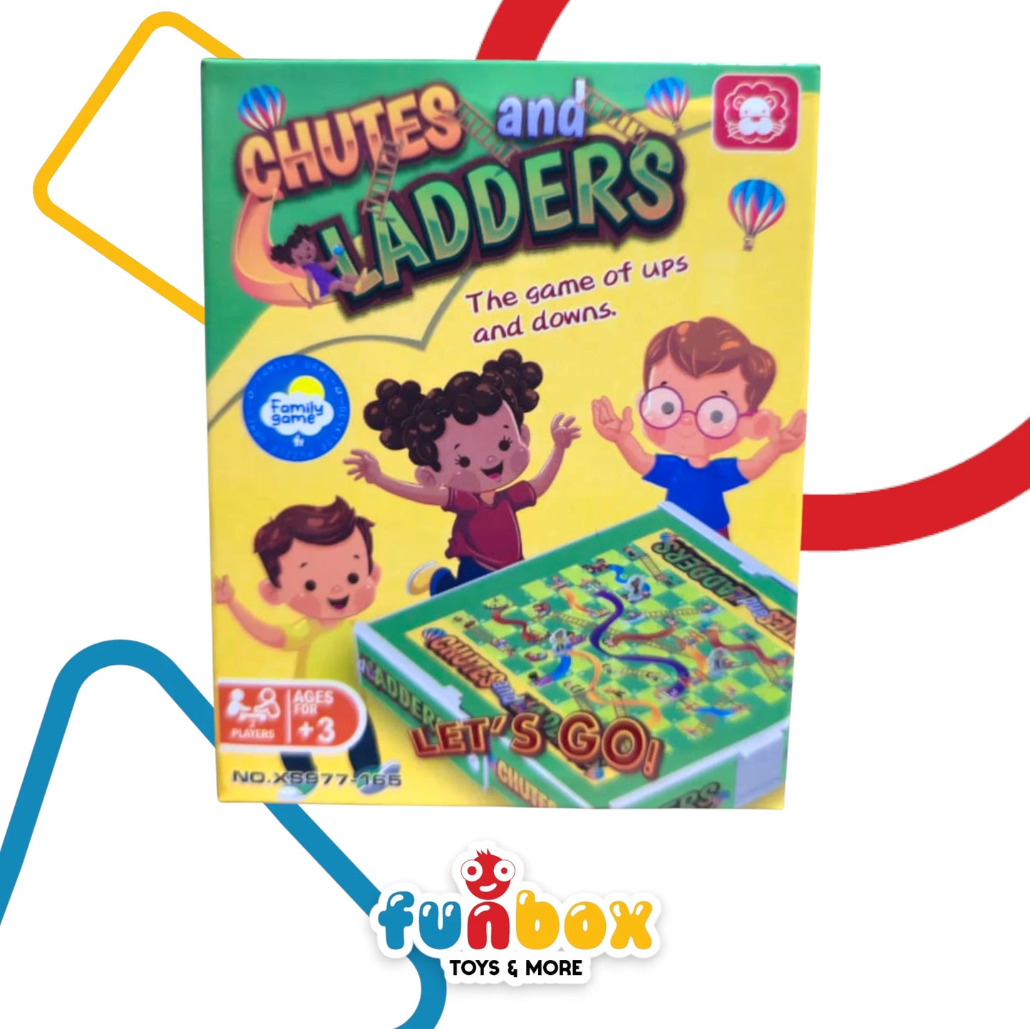 Chutes and Ladders – Classic Family Board Game of Ups & Downs
