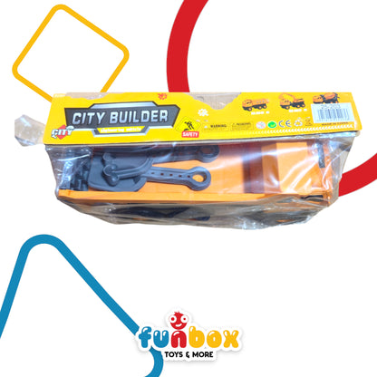 City Builder Truck – Plastic Construction Vehicle