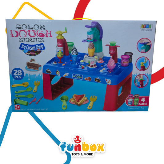 Color Dough Series – Ice Cream Shop Play Set