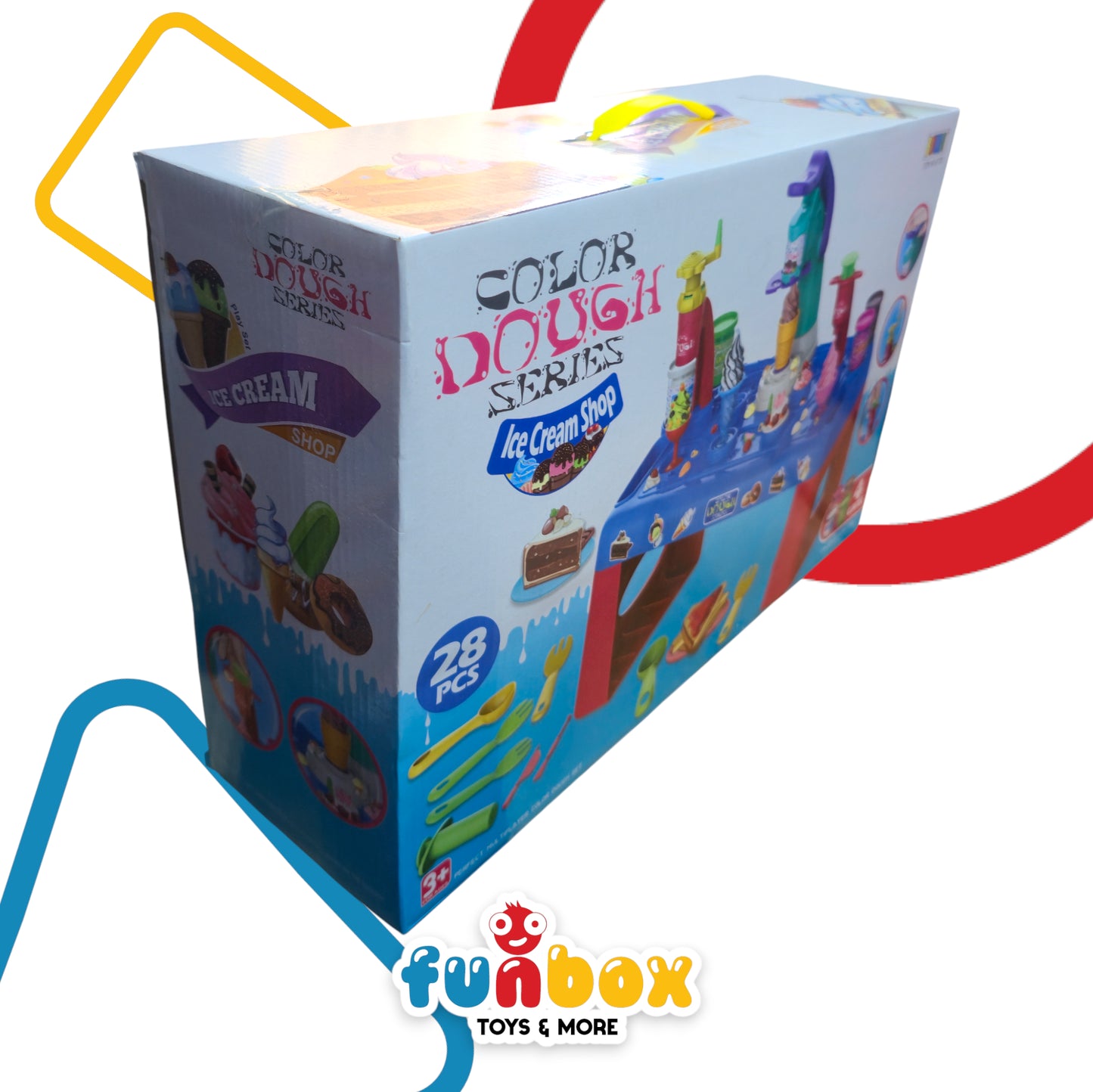 Color Dough Series – Ice Cream Shop Play Set