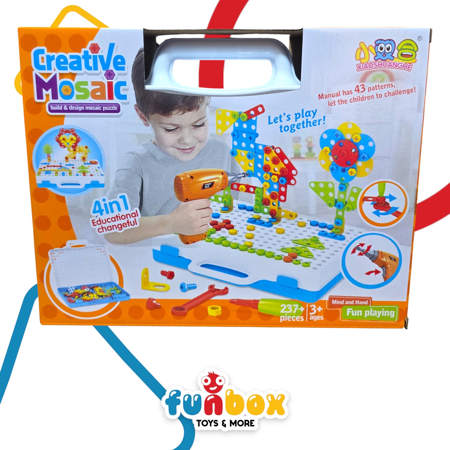 Creative Mosaic – 4-in-1 Educational Play Set