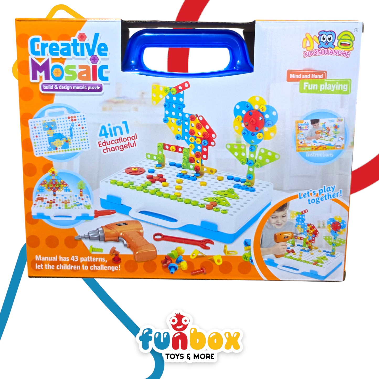 Creative Mosaic – 4-in-1 Educational Play Set