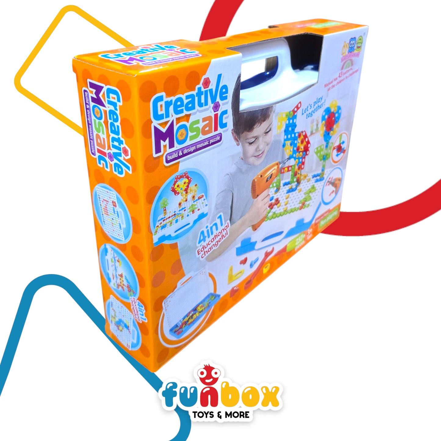 Creative Mosaic – 4-in-1 Educational Play Set