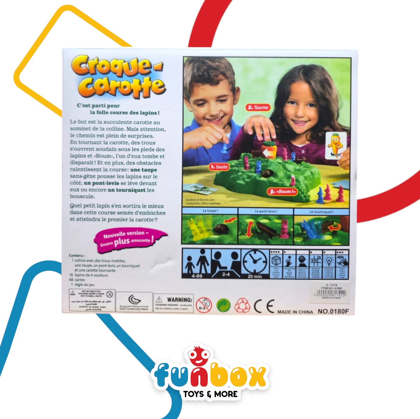 Croque Carotte – The Classic Rabbit Race Game