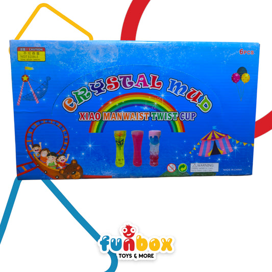 Crystal Mud - Slime – 1 Piece Sensory Play Set