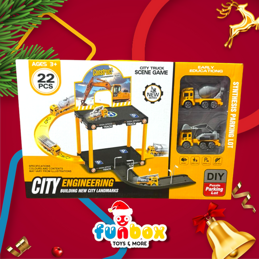 City Engineering Playset – Build Your Own Parking Lot!