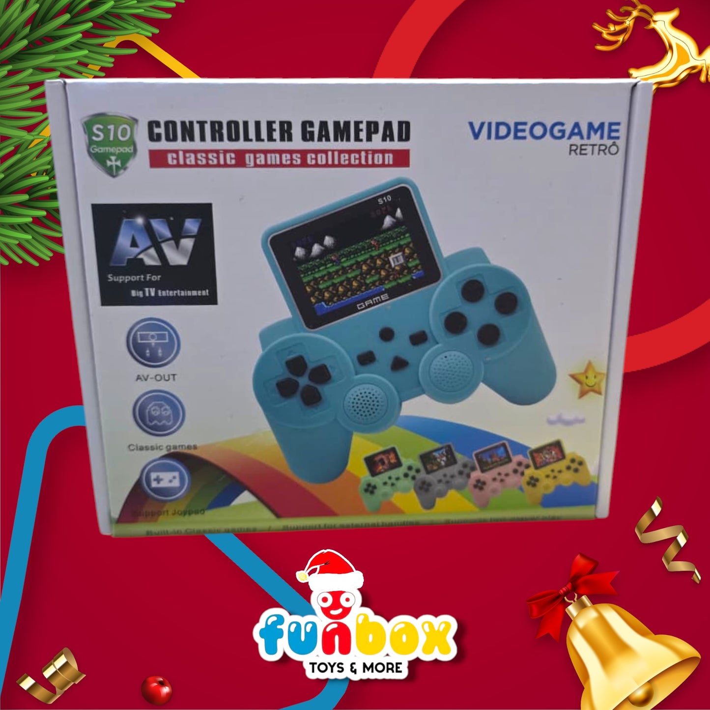 Retro Gamepad Console – Classic Gaming Reimagined!