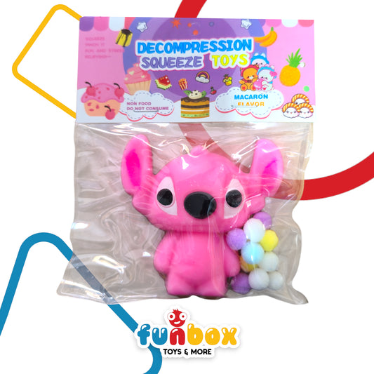 Decompression Squeeze Toys – Pink Stitch - Available Blue